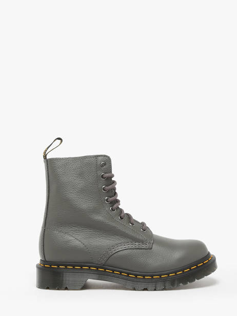 Enkellaarsjes 1460 Pascal Uit Leder Dr martens Grijs women 31693029